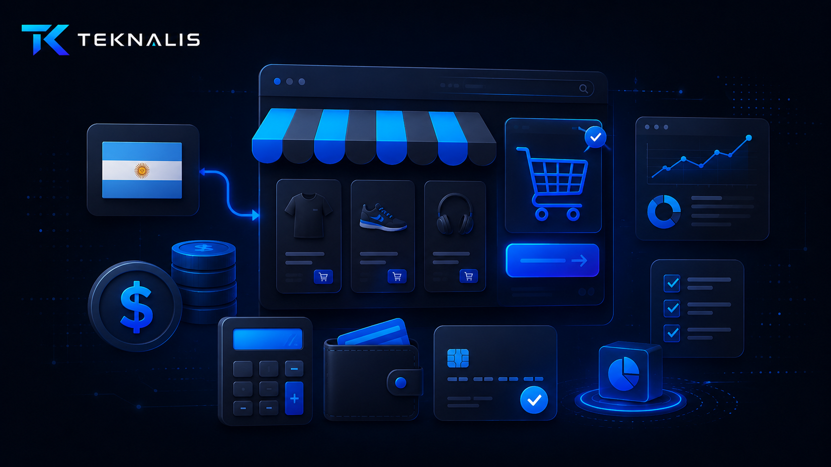 Tienda online con medios de pago, productos y herramientas de gestión